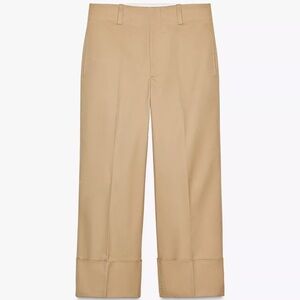 ZARA ZW Collection Cuffed Chinos